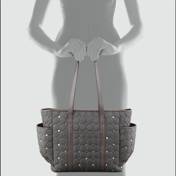 Rebecca Minkoff baby bag in studded quilted nylon - Picture 4 of 8